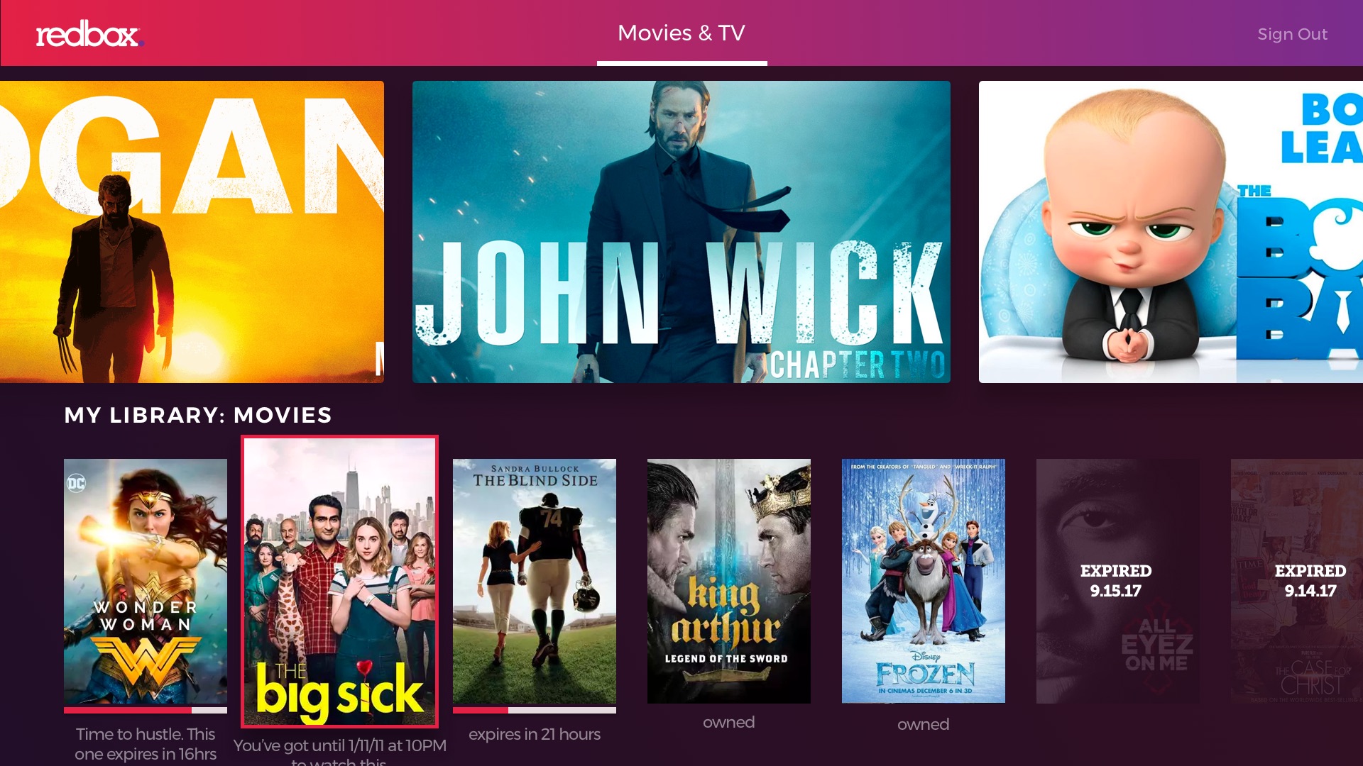 what is redbox tv app