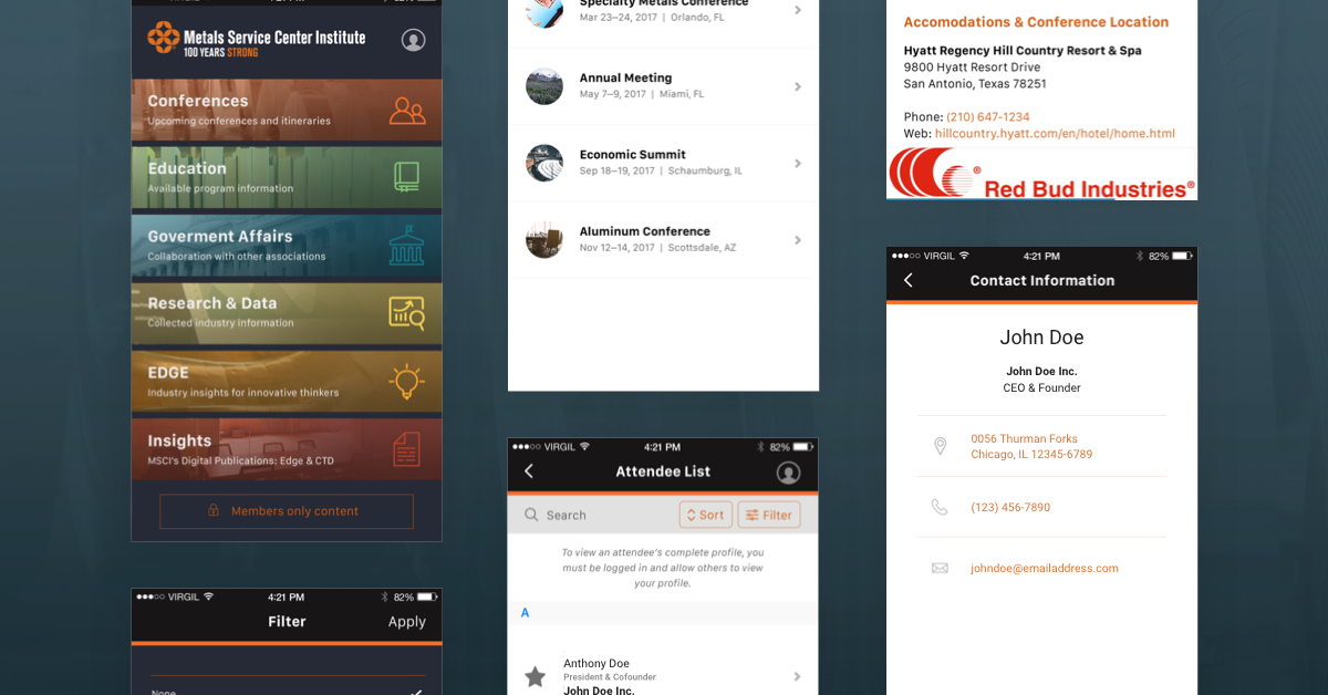 Metals Service Center Institute mobile app case study