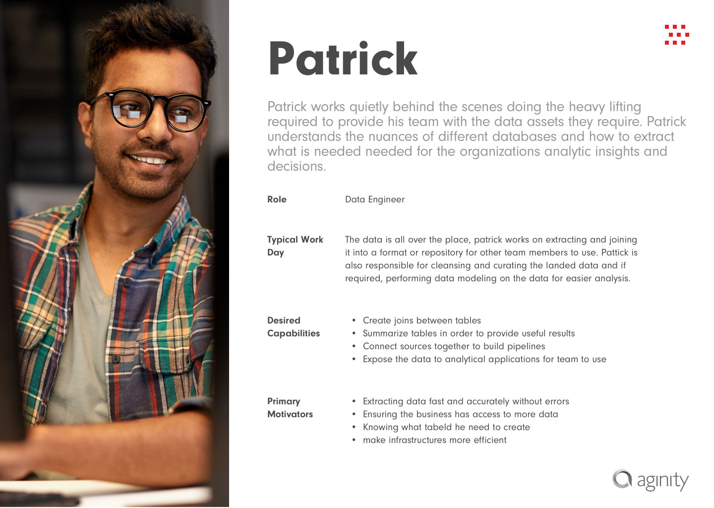 Data Engineer Patrick