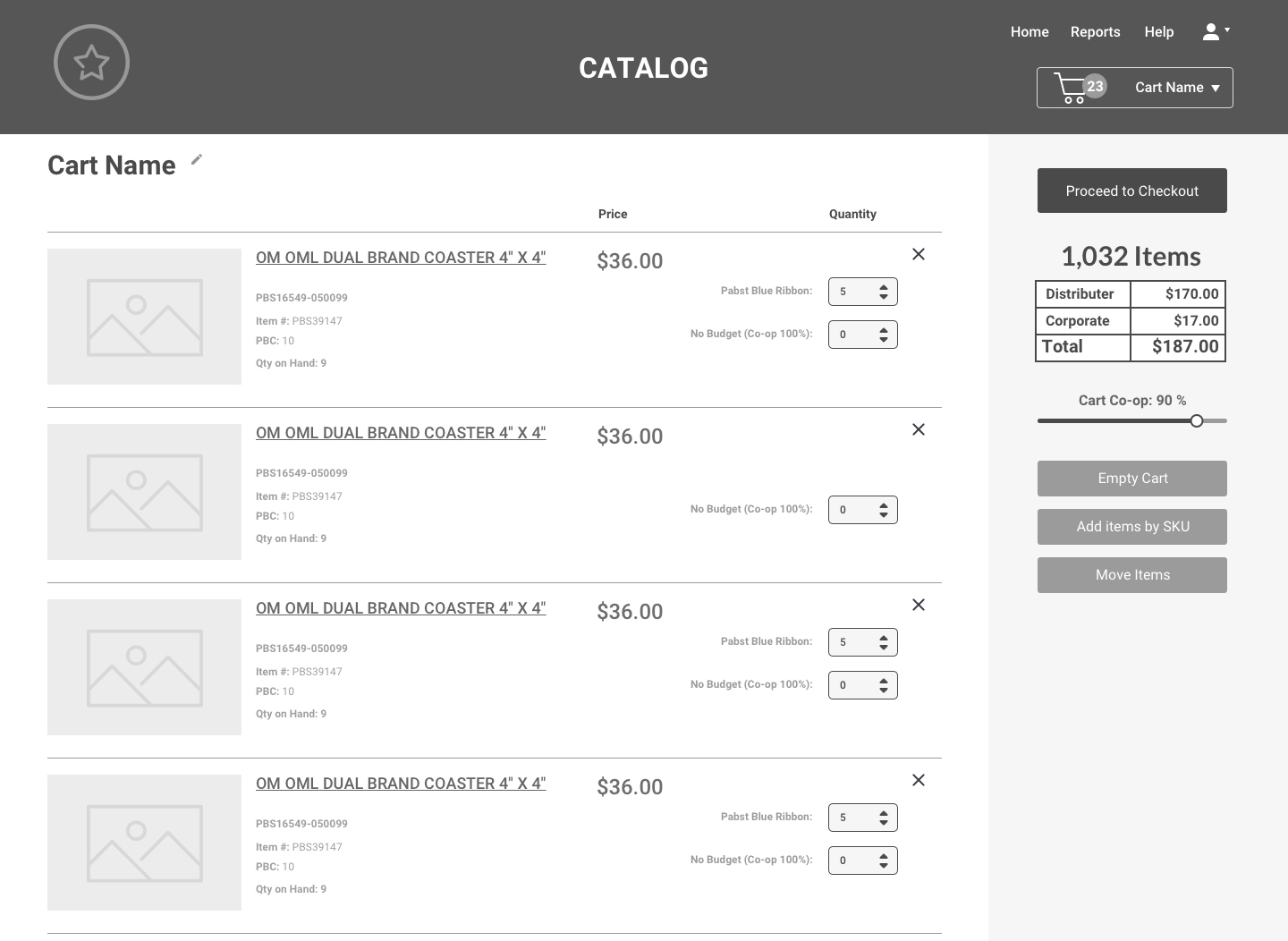 Madden Communications Wireframe