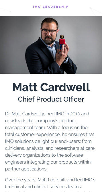 IMO Matt Cardwell CPO