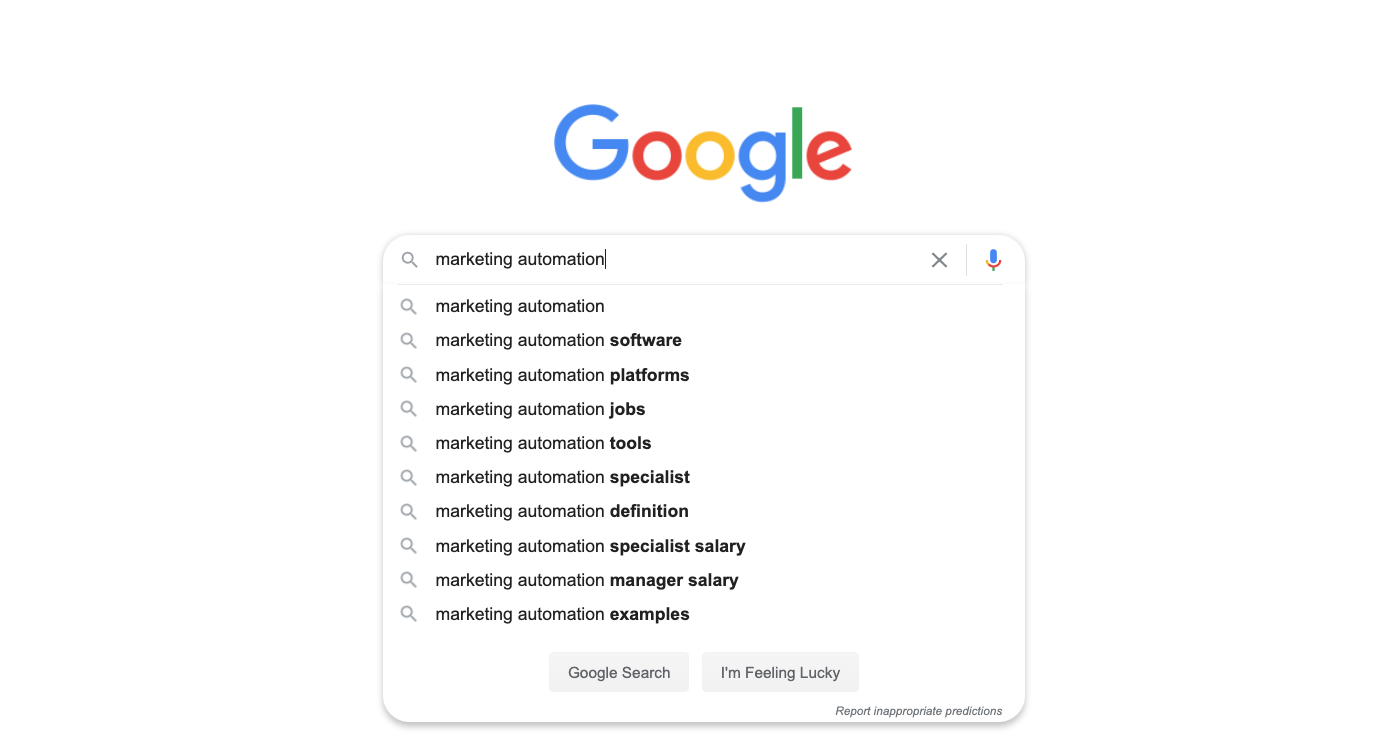 Long Tail Keyword Search