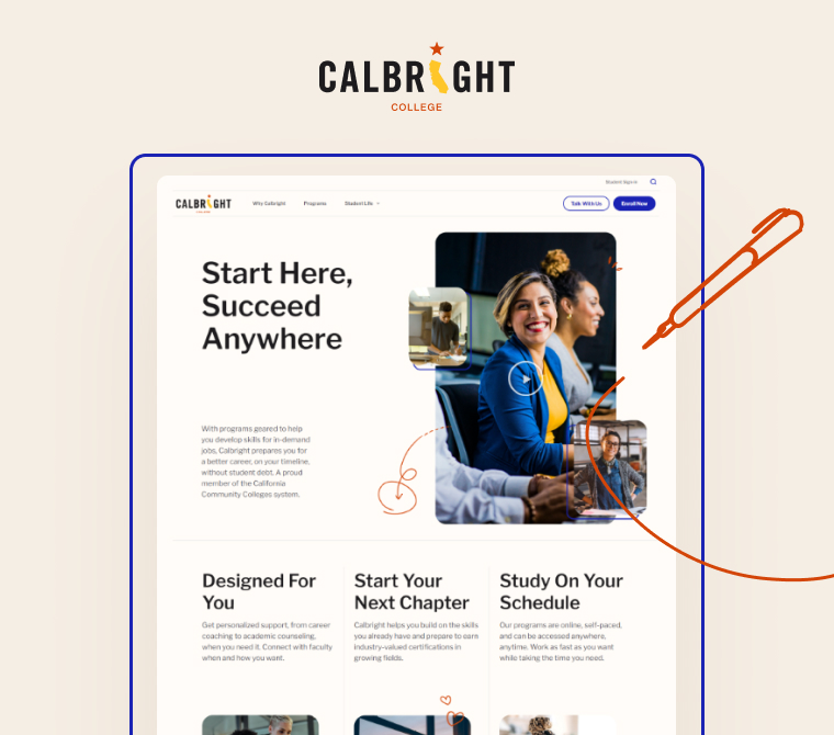 Calbright Website