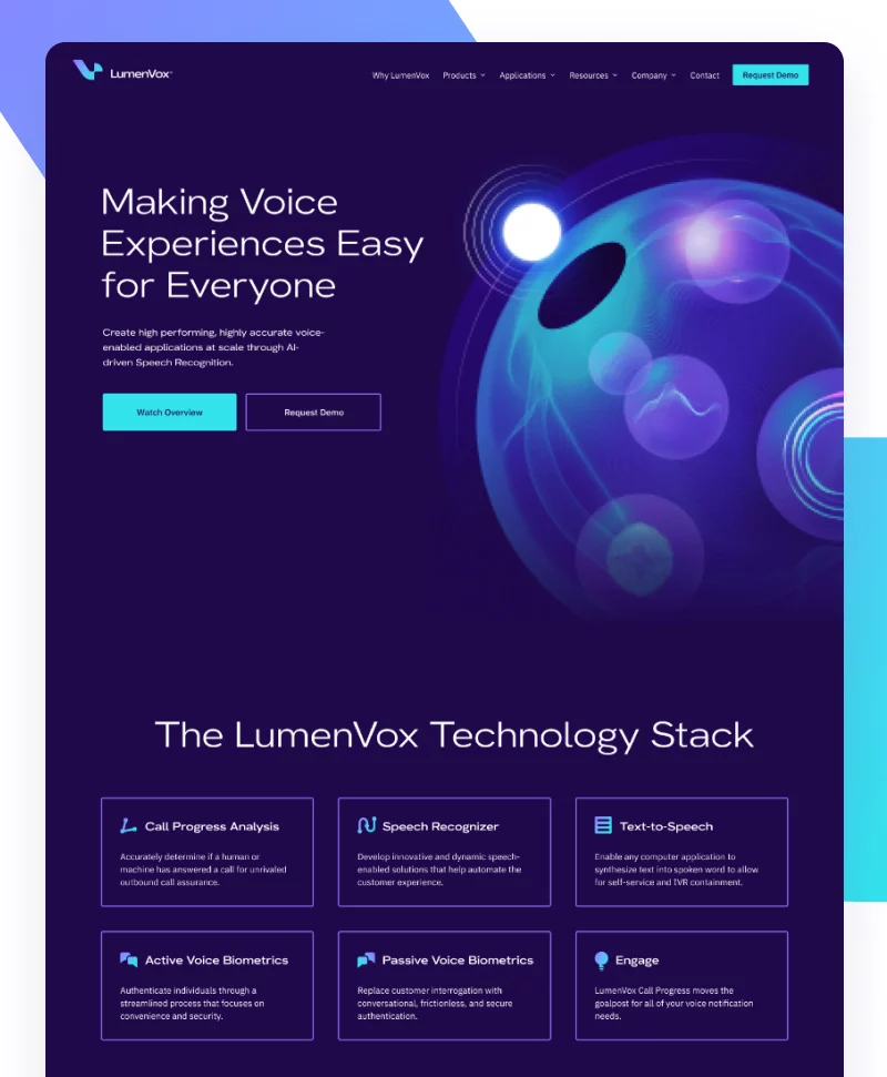 LumenVox page