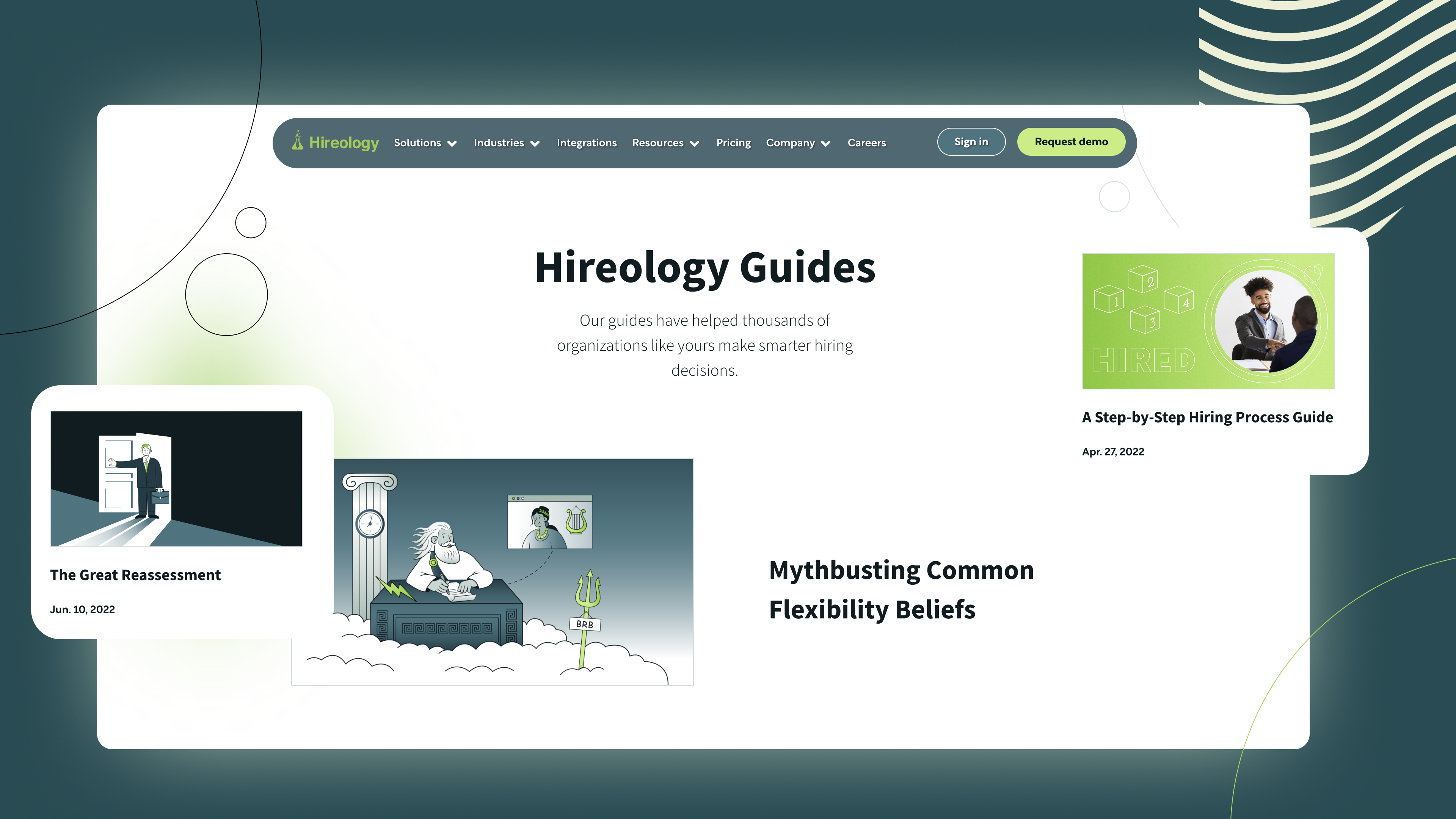 Hireology Website Design Case Study