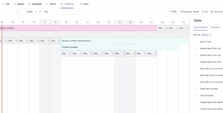 Timeline