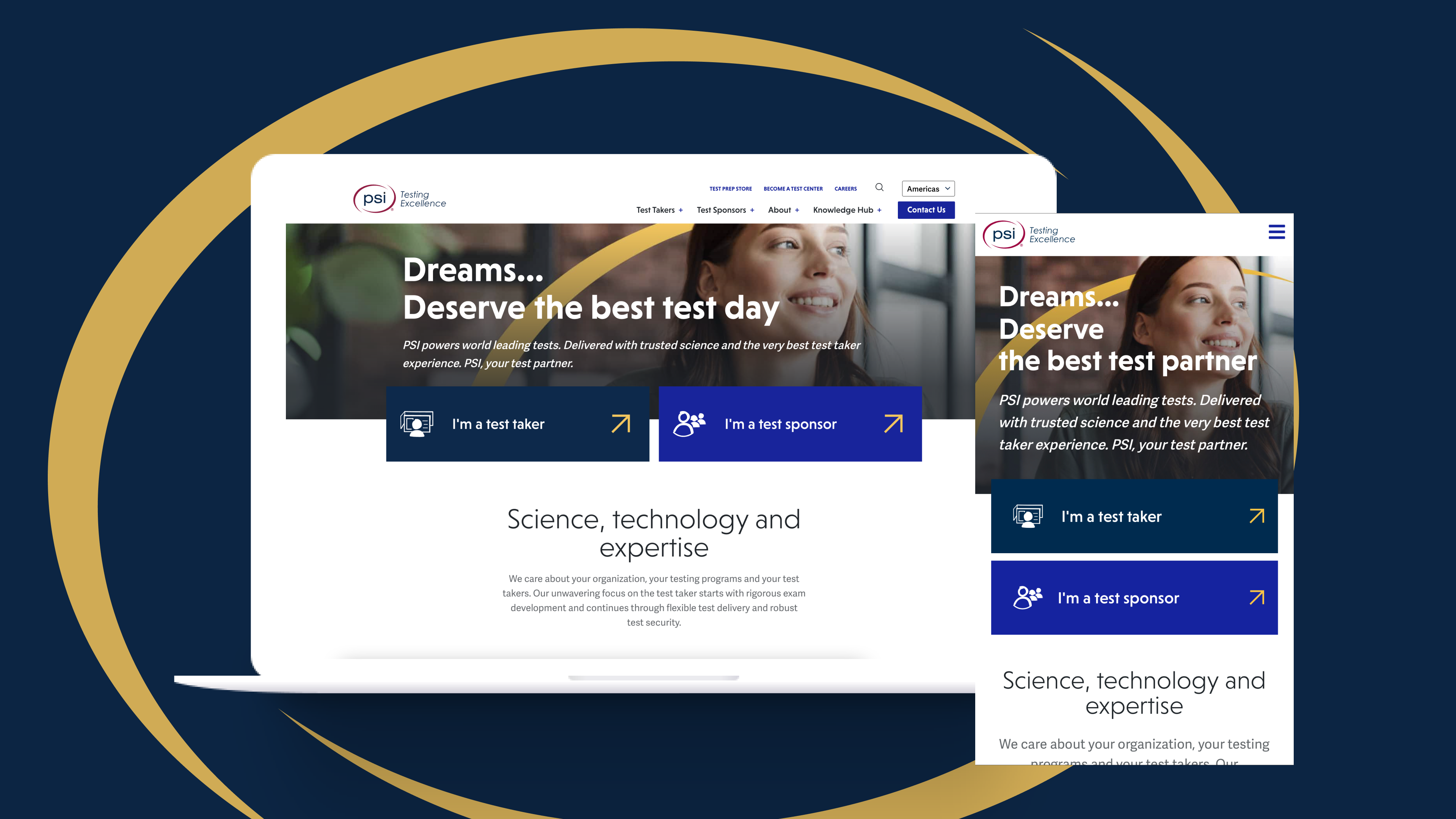 PSI Website Design Case Study