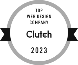 Clutch Top Web Design Company Badge 2023