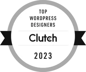 Clutch Top Wordpress Designers Badge 2023