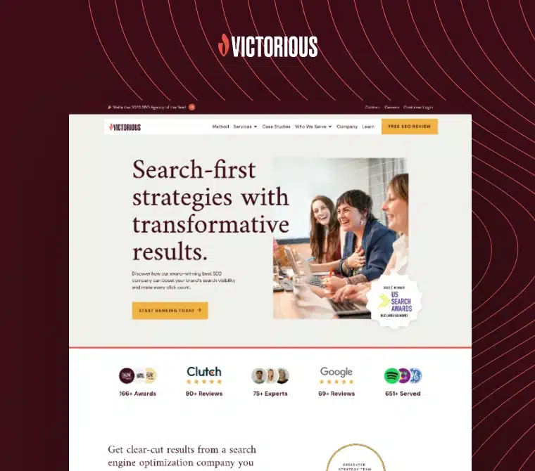 Victorious SEO new website