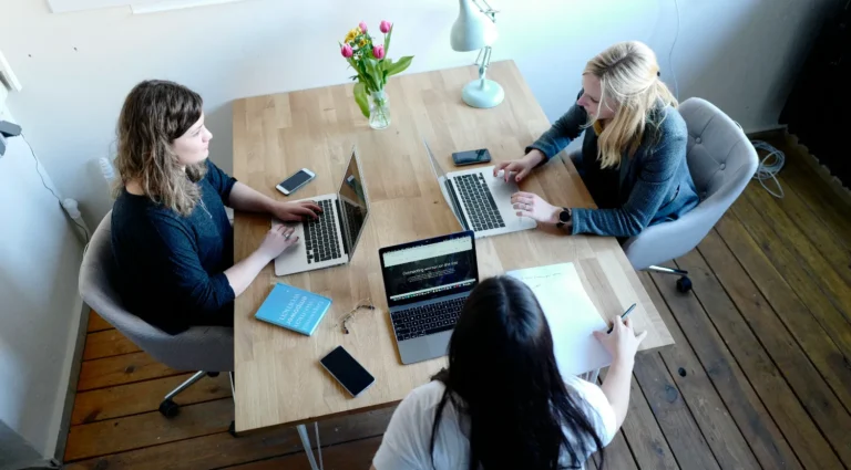 growing marketing team co-working